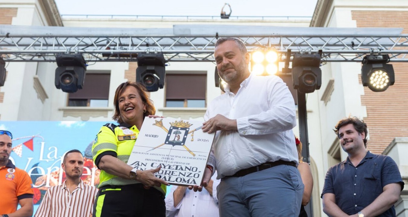 La enfermera Paloma Miravet, pregonera de las fiestas de agosto en Madrid