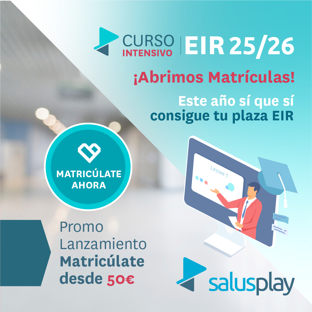 SALUSPLAY: CURSO INTENSIVO EIR CON DESCUENTO EXCLUSIVO