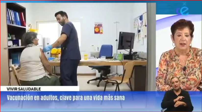 VIVIR SALUDABLE, VIDEO 1, VACUNACIÓN EN LAS PERSONAS ADULTAS