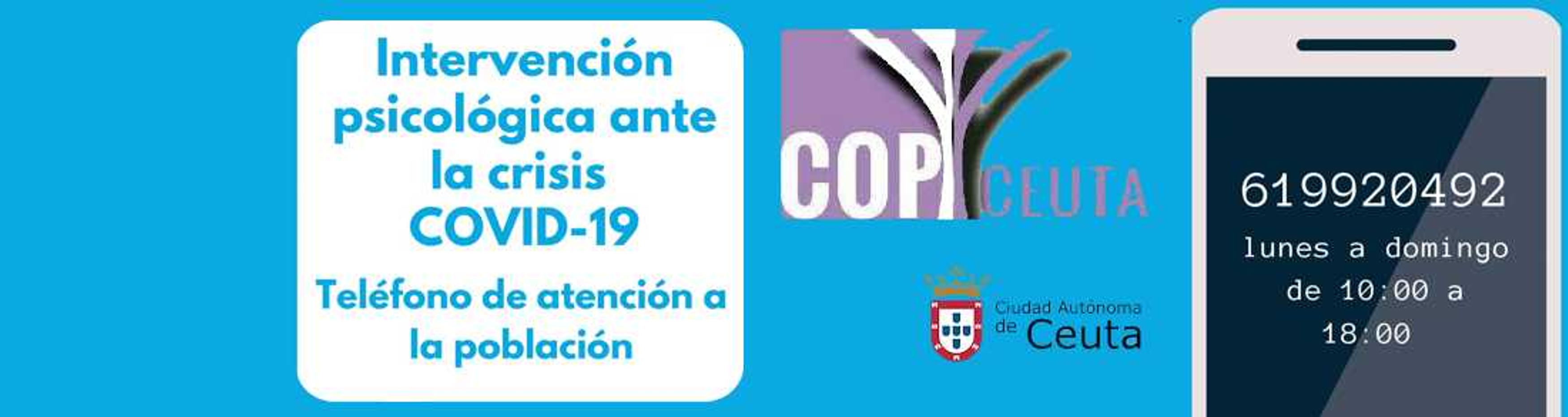 HABILITACIÓN DE UNA LÍNEA TELEFÓNICA DE ATENCIÓN PSICOLÓGICA POR MOTIVOS DEL COVID19