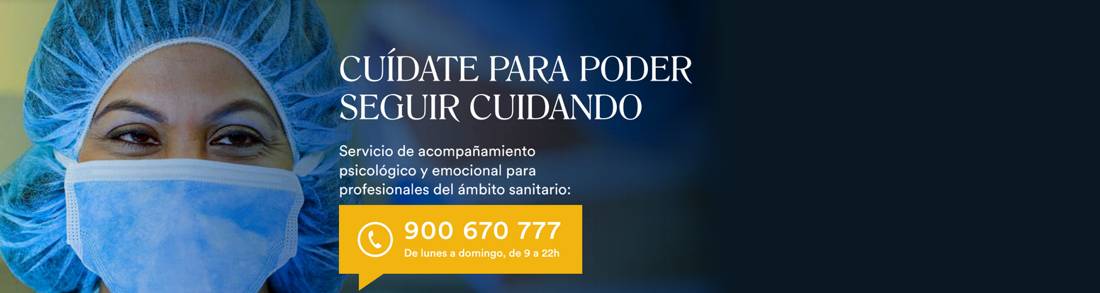 SERVICIO DE ACOMPAÑAMIENTO PSICOLÓGICO PARA PROFESIONALES DEL ÁMBITO SANITARIO