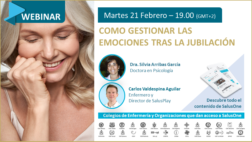 NOVEDAD SEMANAL EN SALUSONE: "INFOGRAFÍA BASADA EN EVIDENCIAS Y NUEVO WEBINAR DE BIENESTAR EMOCIONAL"