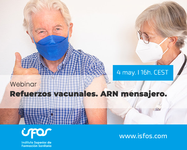 WEBINAR: REFUERZOS VACUNALES, ARN MENSAJERO