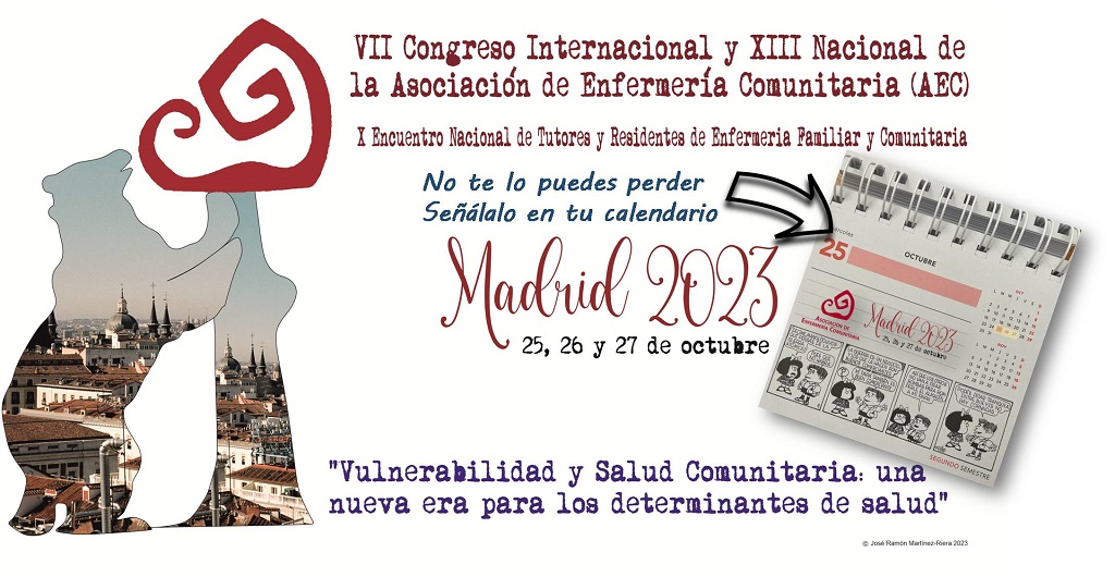 VII CONGRESO INTERNACIONAL, XIII CONGRESO NACIONAL Y X ENCUENTRO NACIONAL DE TUTORES Y RESIDENTES DE ENFERMERÍA FAMILIAR Y COMUNITARIA