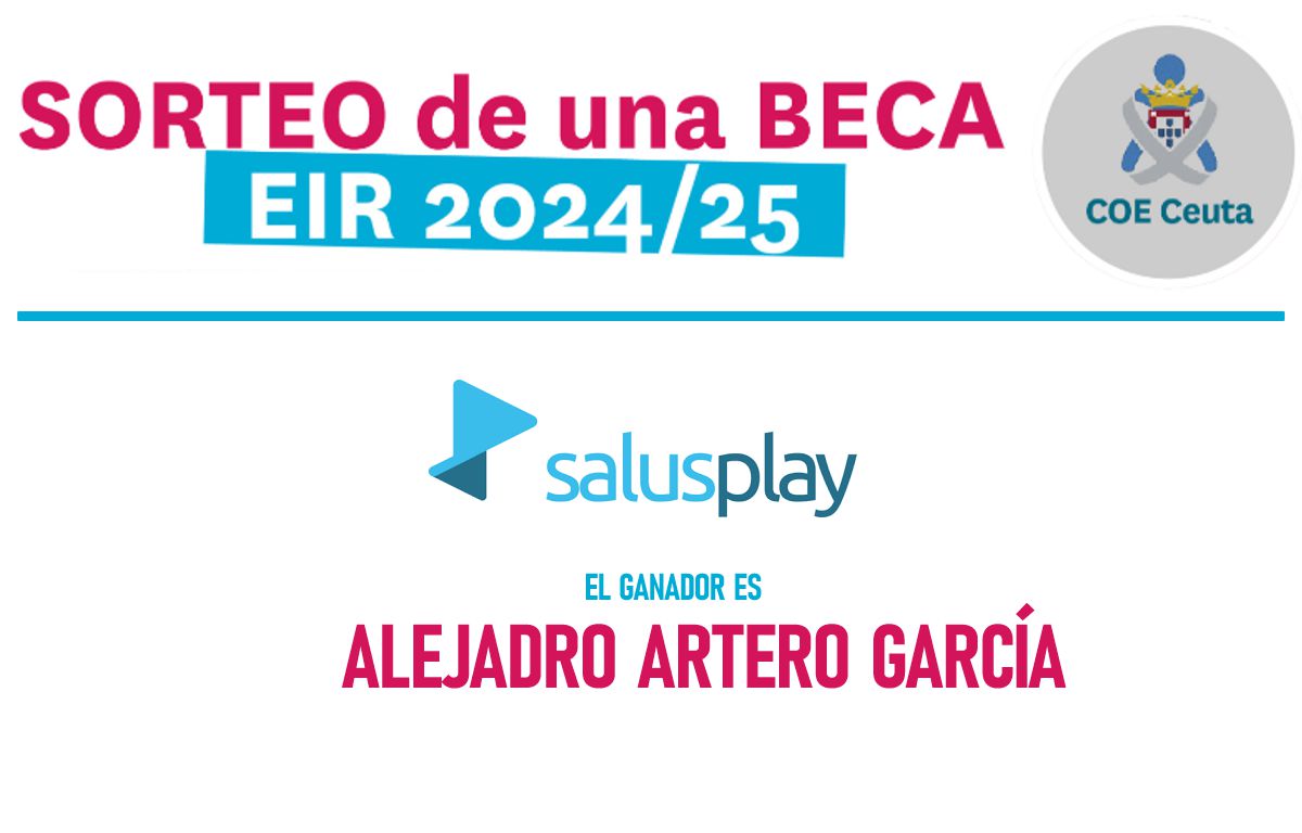 RESULTADO DEL SORTEO DE UNA BECA COMPLETA EN EL CURSO EIR DE SALUSPLAY