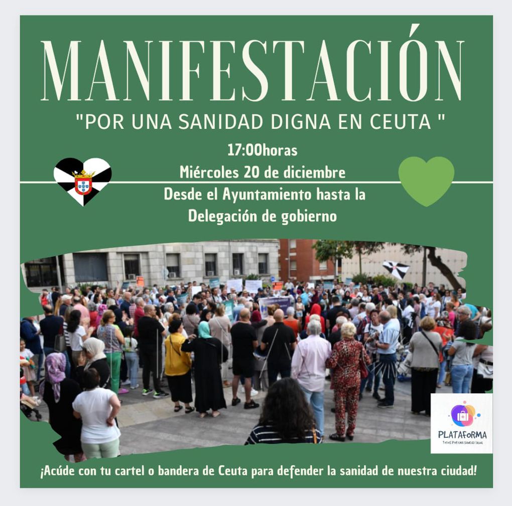 MANIFESTACIÓN POR UNA SANIDAD DIGNA EN CEUTA