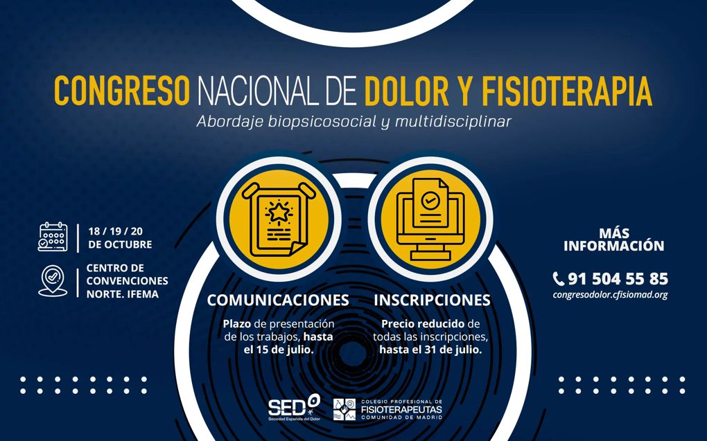 CONGRESO NACIONAL DE DOLOR Y FISIOTERAPIA