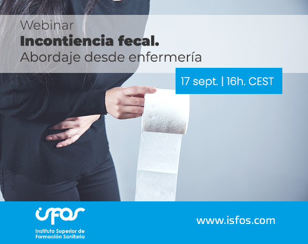 WEBINAR ORGANIZADO POR ISFOS: INCONTINENCIA FECAL, ABORDAJE DESDE LA ENFERMERIA