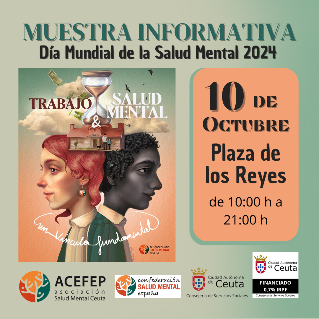 MUESTRA INFORMATIVA DIA MUNDIAL DE LA SALUD MENTAL