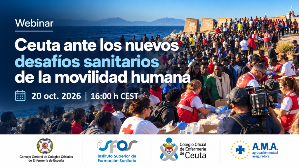 Un webinar gratuito abordará la situación en Ceuta ante los nuevos desafíos sanitarios de la movilidad humana