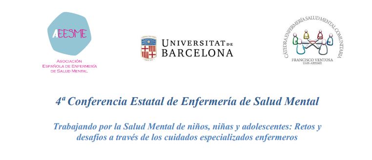 IV CONFERENCIA ESTATAL DE ENFERMERÍA DE SALUD MENTAL