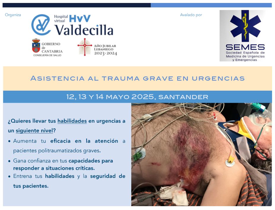 CURSO ASITENCIA AL TRAUMA GRAVE EN URGENCIAS