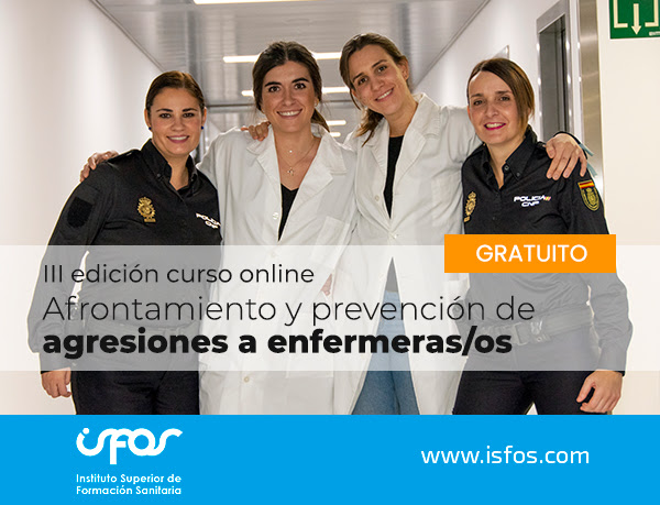 III EDICION CURSO ONLINE AFRONTAMIENTO Y PREVENCIÓN DE AGRESIONES A ENFERMER@S