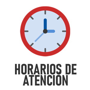 HORARIO DE ATENCIÓN ENTRE EL 1 Y EL 19 DE SEPTIEMBRE DE 2025