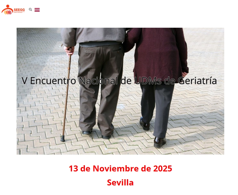 V ENCUENTRO NACIONAL DE UDMs DE GERIATRIA y XXXII TALLER DOCENTE SEEGG