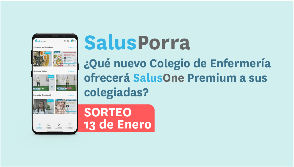 Próximamente, un nuevo Colegio de Enfermería dará gratuitamente acceso a SalusOne Premium para todos sus colegidos/as