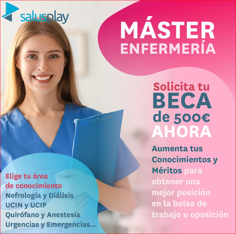 SALUSPLAY TE TRAE 10 BECAS DISPONIBLES DE 500€ PARA MASTERES ONLINE 
