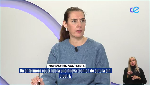 INNOVACIÓN SANITARIA: UN ENFERMERO CEUTÍ LIDERA UNA NUEVA TÉCNICA DE SUTURA SIN CICATRIZ