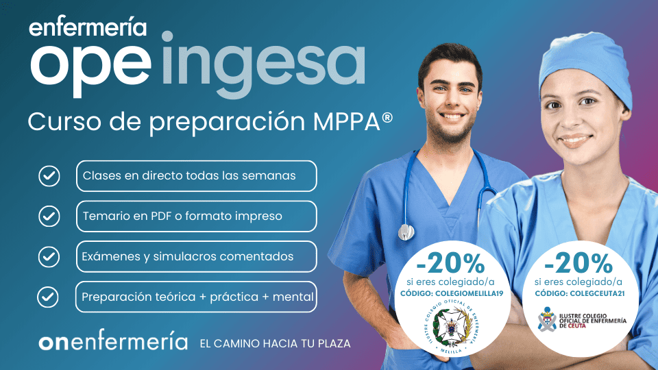 ONENFERMERIA: CURSO OPE INGESA - MATRICULA ABIERTA HASTA EL 15 DE MARZO