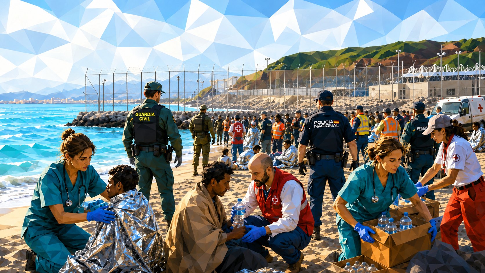 Ceuta resiste gracias al compromiso y la entrega de su gente