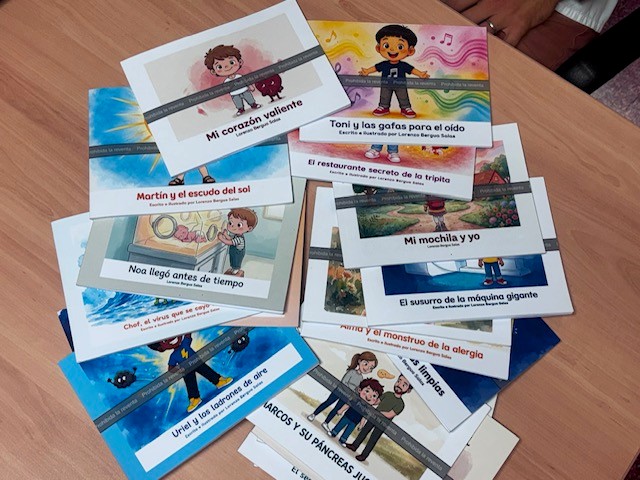 Un enfermero de Huesca convierte su experiencia profesional en 45 cuentos para ayudar a los niños a comprender la salud