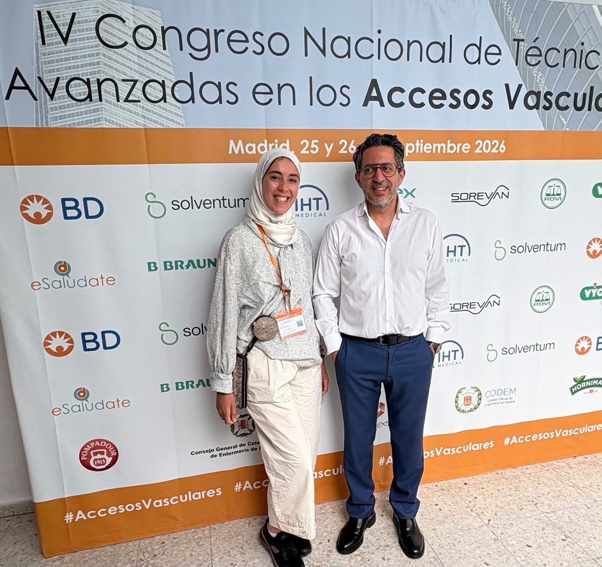 Hallar Ahmed lleva a Ceuta nuevas técnicas y avances en cuidados vasculares