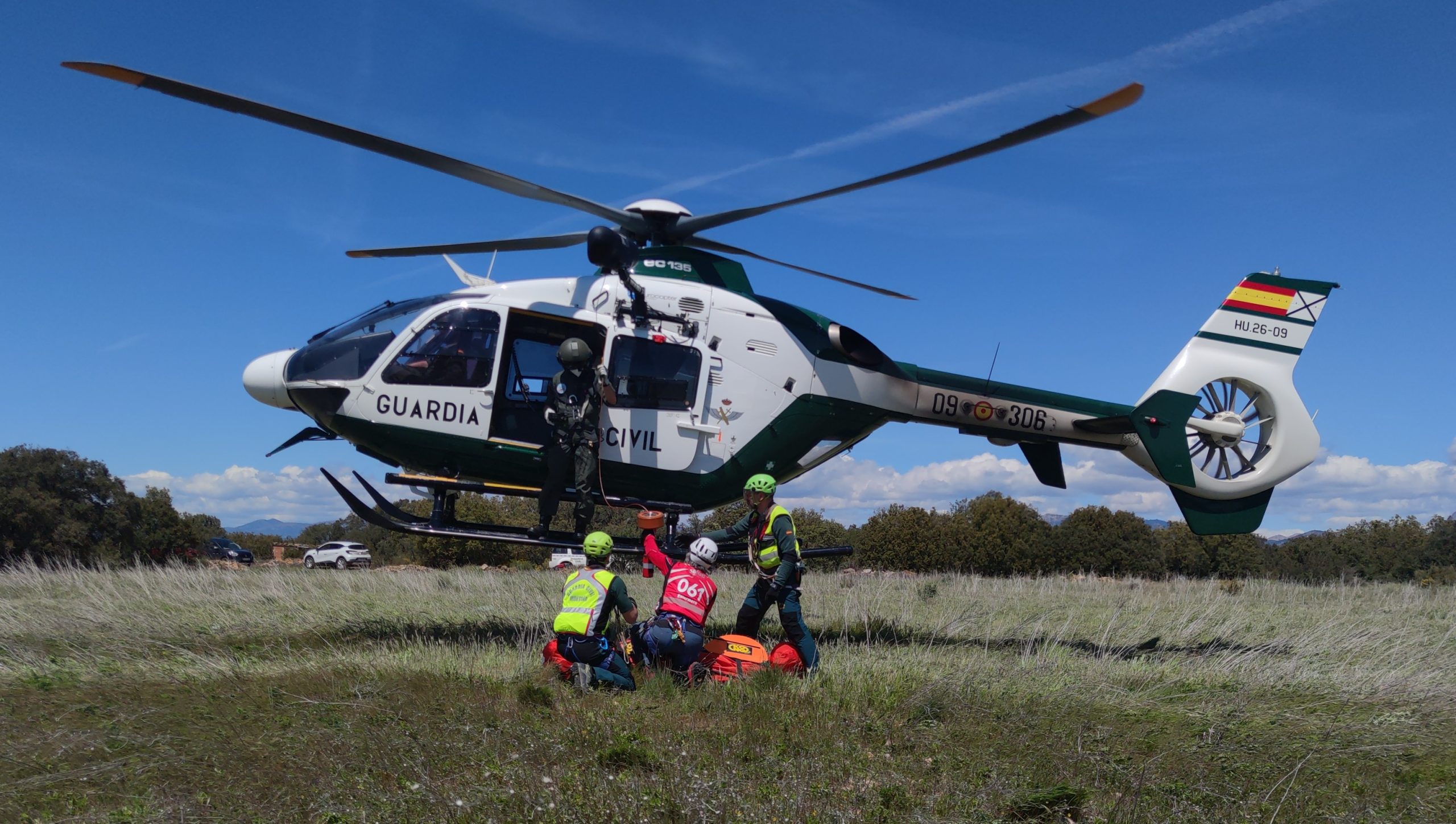 Un estudio analiza cómo trabaja la enfermería en un rescate de montaña