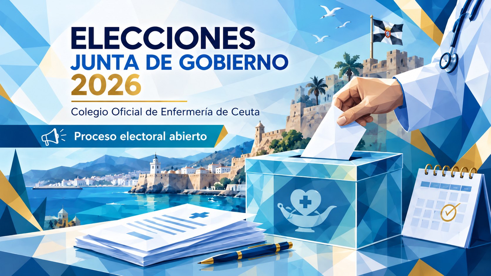 El Colegio Oficial de Enfermería de Ceuta abre el proceso electoral para renovar su Junta de Gobierno