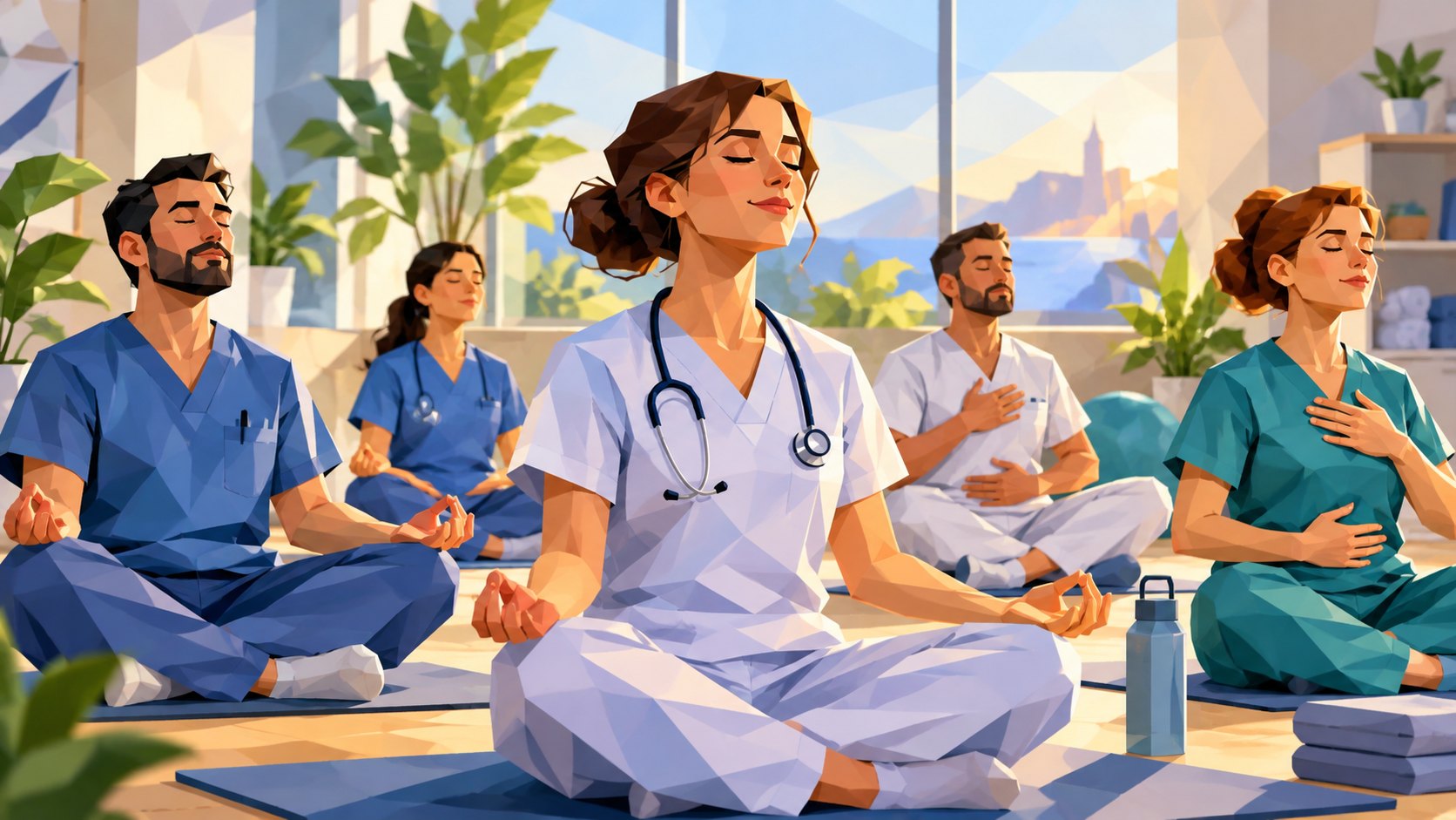 El Colegio de Enfermería de Ceuta organiza dos talleres gratuitos de meditación y respiración consciente
