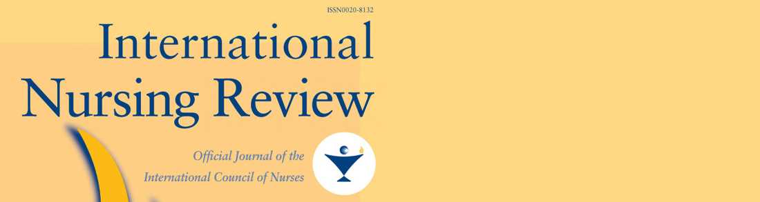 REVISTA DEL CIE EN ESPAÑOL: "INTERNATIONAL NURSING REVIEW (INR)"