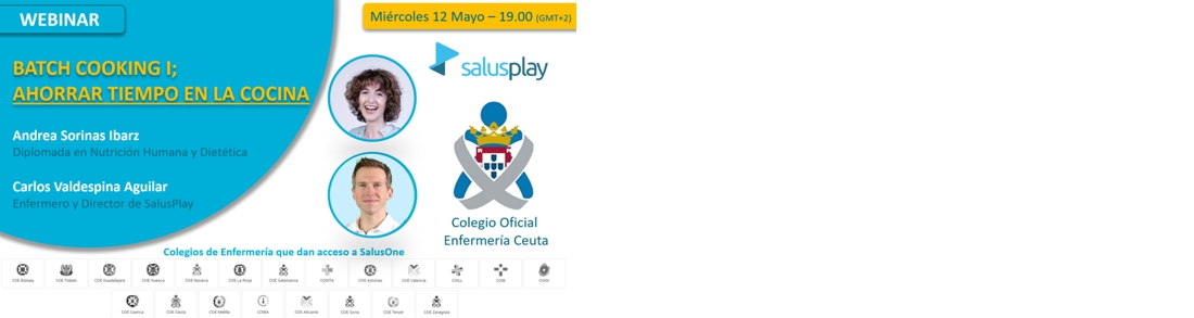 WEBINAR: BATCH COOKING I; CÓMO AHORRAR TIEMPO EN LA COCINA