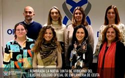 TOMA DE POSESIÓN NUEVA JUNTA DE GOBIERNO DEL ILUSTRE COLEGIO OFICIAL DE ENFERMERÍA DE CEUTA
