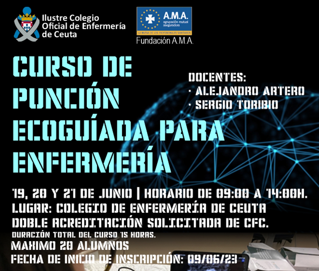 CURSO PRESENCIAL DE PUNCIÓN ECOGUIADA PARA ENFERMERÍA