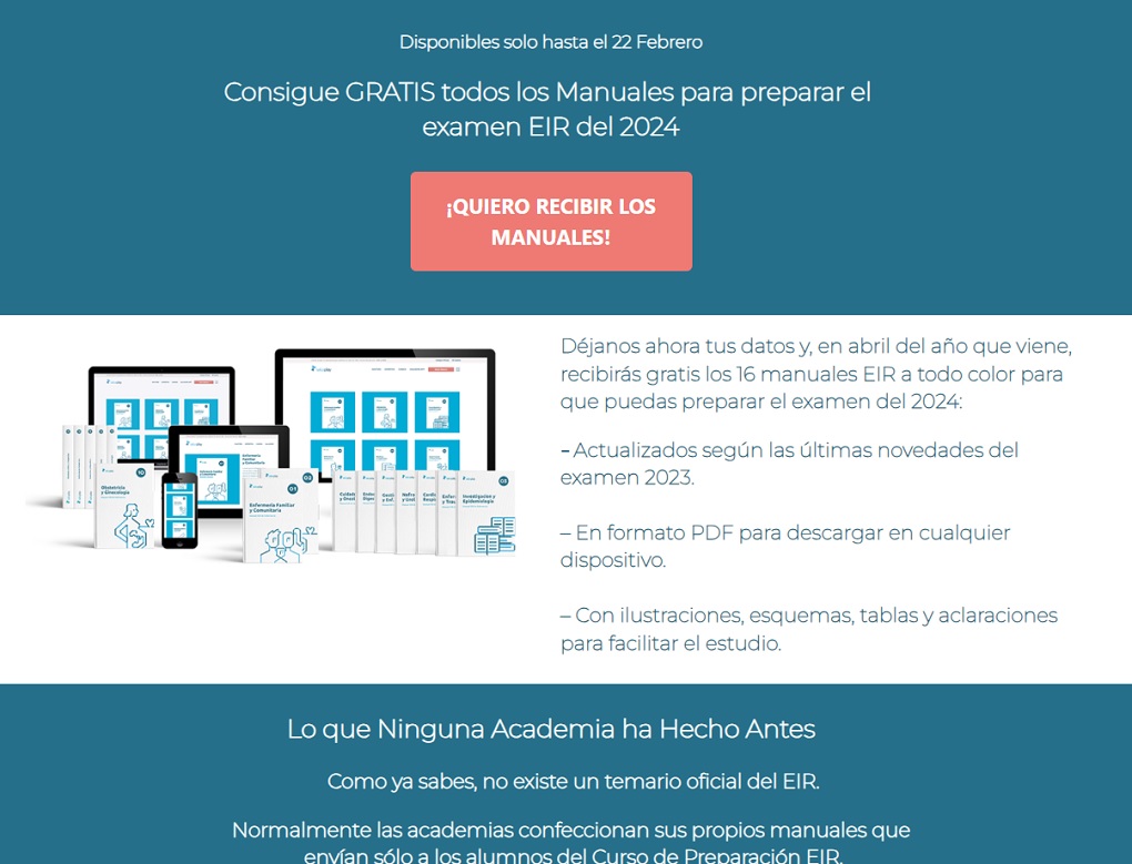 NOVEDADES SEMANALES SALUSONE + ENVIO DE MANUALES PREPARACION EIR 2025