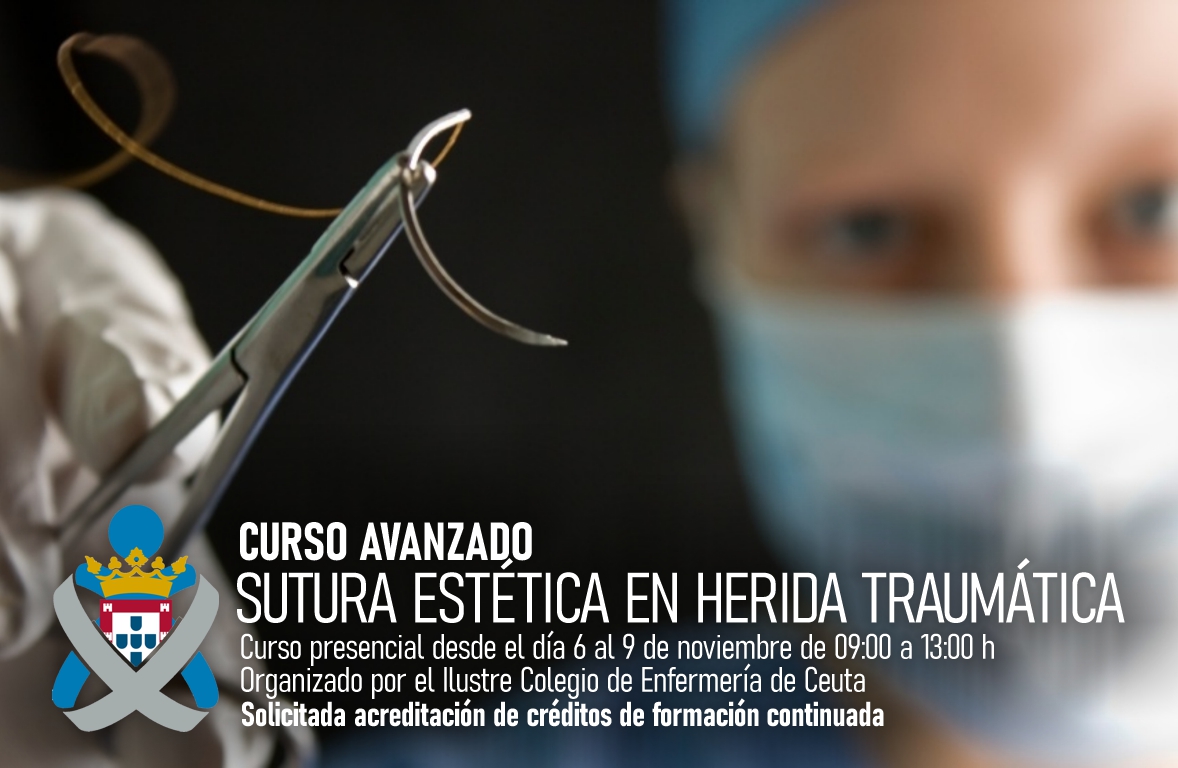 CURSO PRESENCIAL DE SUTURA ESTETICA EN HERIDA TRAUMATICA