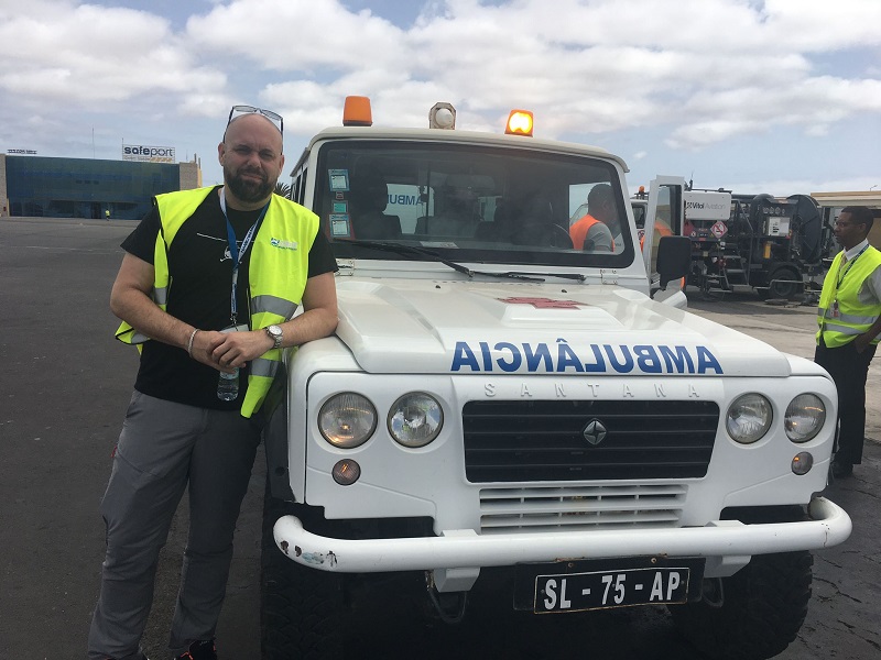 elpuebloceuta.es informa: Un ceutí coordinó el envío de 6.000 kilos de ayuda humanitaria a Guinea Conakri