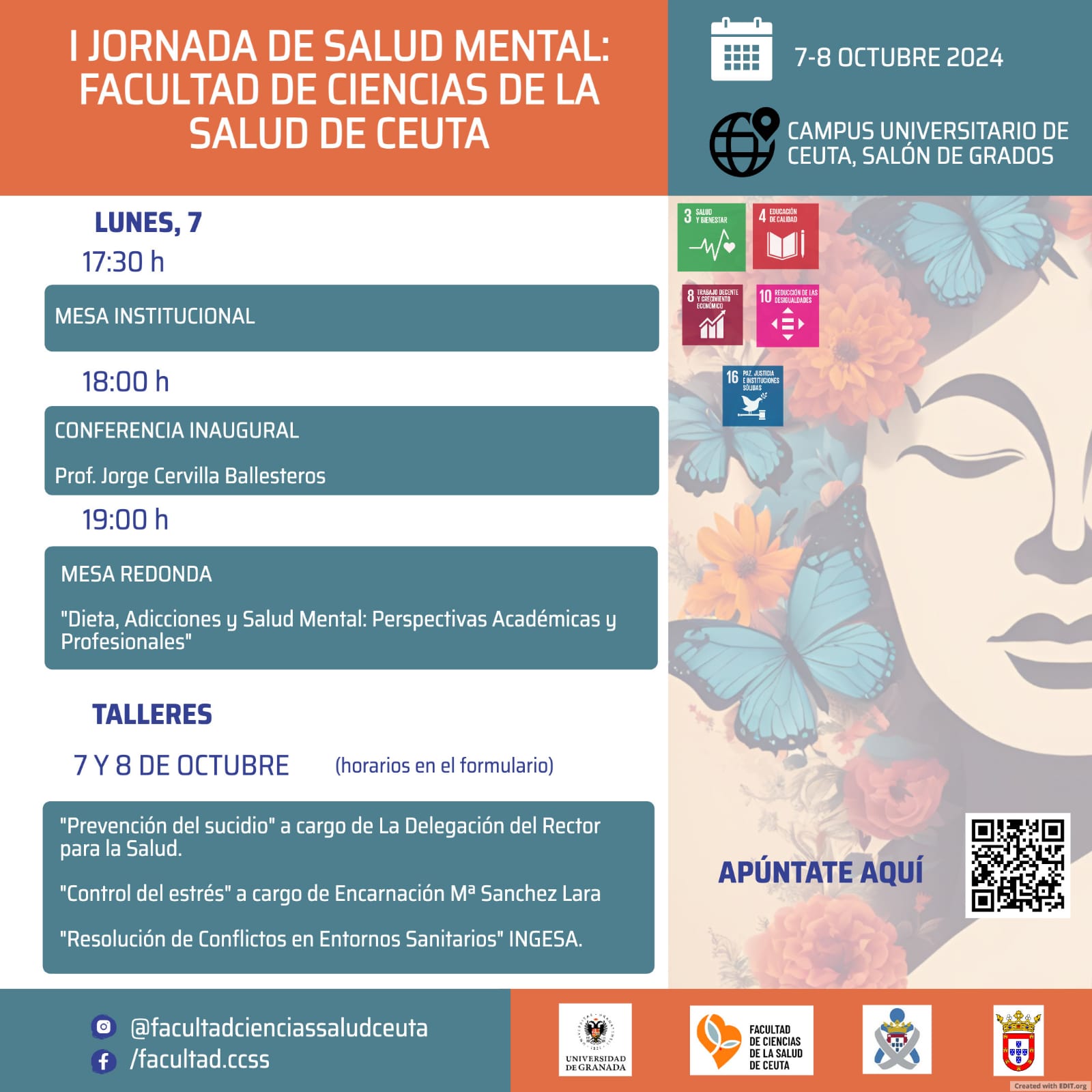 I JORNADAS DE SALUD MENTAL EN CEUTA
